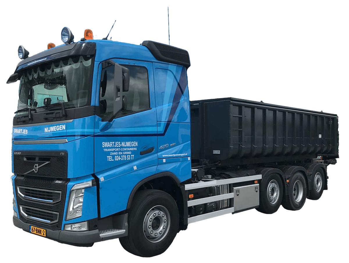 Swartjes-Transport-Nijmegen voor verhuur van afvalcontainers en opslagcontainers